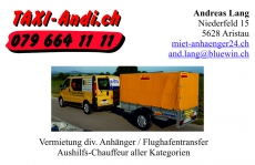 Autoanhänger mit Verdeck