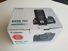 Canon EOS 70D Kit, 18-55mm+Speichetkarte (ab Service)