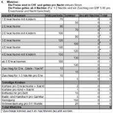 Ferienwohnung im Bündner Oberland zu vermieten (CH-7166 Trun/GR)