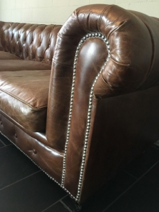 Chesterfield Ledersofa