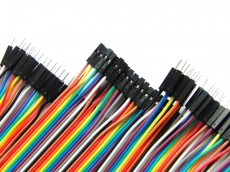 DuPont Jumper Cable 10cm m-m, f-f, m-f, Verbindungskabel