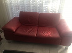 Leder sofa