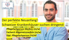 Schweizer Gesundheitssystem sucht Sie !