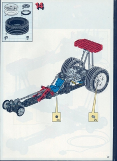 LEGO TECHNIK Nr.8857 Strassenhacker/Trike