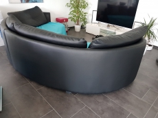 Runde Sofa Lounge zu verschenken