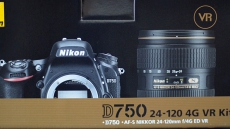 Nikon D750 DSLR Camera Kit with 24-120mm Lens