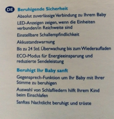 Babyphone PHILIPS AVENT - NEU!