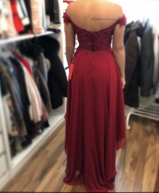 Abendkleid in Rot Gr. 34/XS