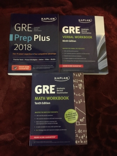 GRE Test books/ GRE Prüfung, 3 books