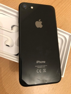 Iphone 8 Space Grau mit 256 GB