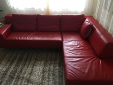 Leder Sofa 