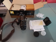 Nikon D5200 24.1MP Camera AFP 18-55mm mit FULL HD Video