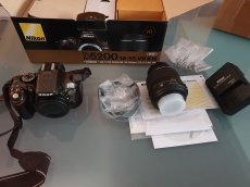 Nikon D5200 24.1MP Camera AFP 18-55mm mit FULL HD Video