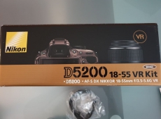 Nikon D5200 24.1MP Camera AFP 18-55mm mit FULL HD Video