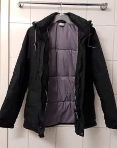 Nike Winterjacke Mountain Parka Schwarz Gr. S