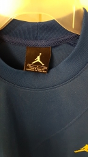 Jordan T-Shirt Blau/Weiss Gr S