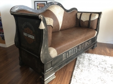 Harley Davidson Sofa Einzelstück