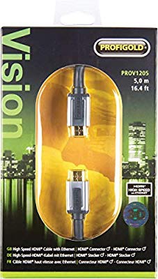 Profigold PROV1205 High Speed HDMI Cable with Ethernet, 5.0