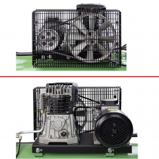 Kompressor / Druckluftkompressor 500/10/200 230/400 Volt