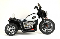 44ET3704-Schwarz Elektro Kindermotorrad - 