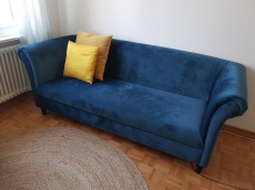 SOFA - Geschmeidiger Samt - gemütliches und elegantes Ambiente