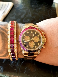 Rolex Daytona Rainbow 116528