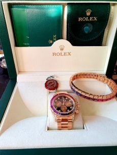 Rolex Daytona Rainbow 116528