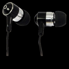 LogiLink Stereo In-Ear Kopfhörer schwarz 