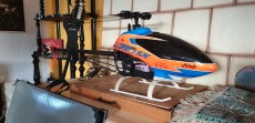 Elektro Modellhelikopter mit Zubehör