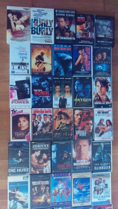 VHS Sammlung - Blockbusters - div. Genres 