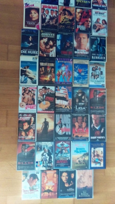 VHS Sammlung - Blockbusters - div. Genres 