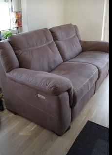 2er Sofa Torino elektrisch ausfahrbar 