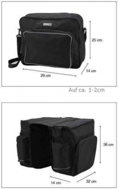 Lager Auflösung!!! Gepäckträgertasche 45L