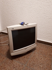 Röhren Computer Monitor Philips , 17 Zoll, Model 107E 20Z