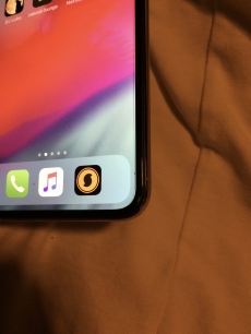 Iphone xs max 256 silver 