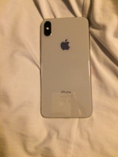 Iphone xs max 256 silver 
