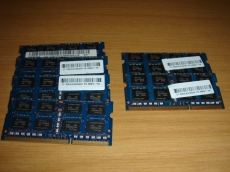 2 stück 8gb PC3L ddr3 laptop ram.