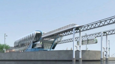 Investition in das SkyWay-Transportsystem.