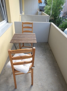 Attraktive Wohnung mit grossem Balkon !