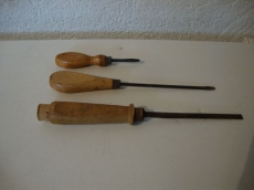 3 alte Werkzeuge