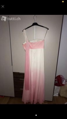 Abendkleid Grösse 40 rosa