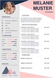 Bewerbungsunterlagen • CV Design • HR Beratung