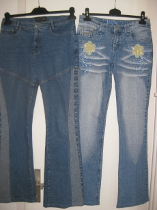Diverse Damen Jeans + Hosen 