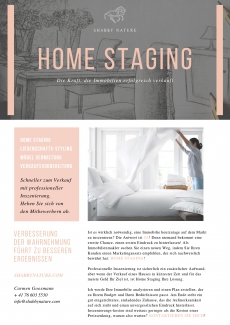 Schneller zum Verkauf mit professioneller Home Staging.