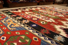 Turkish Kilim Rug teppich (Kod:10006)