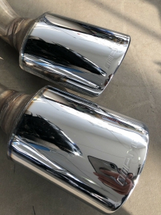 Mercedes G Klasse Auspuff G500 G63 AMG Sidepipes