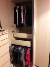 Kleiderschrank/Garderobe Eichenfurnier