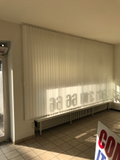 Vertikallamellen für Lamellenvorhang