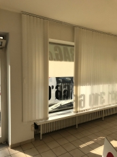 Vertikallamellen für Lamellenvorhang