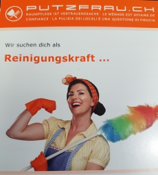 Reinigungskraft 20-40% Region Volketswil und Umgebung